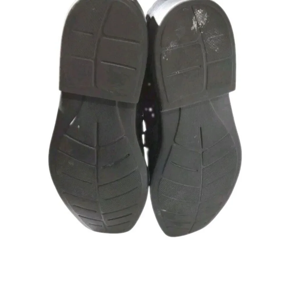 Bostonian Flexlite men's black leather bit loafers-15M